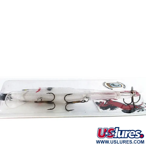 Smithwick Suspending Rattlin’ Rogue Jerkbait, Trasparente/Bianco, #9808