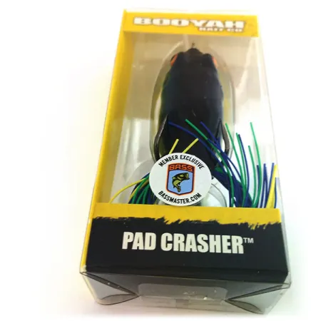 Booyah Pad Crasher Rana, Verde/Giallo, 14g, Amo Anti-alga, #9810