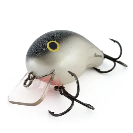 BOMBER Balsa Model B BB5SL Crankbait, Grigio, 14g, Balsa, #9812