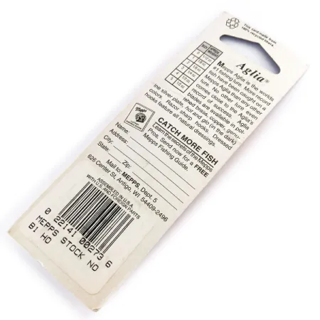 Mepps Aglia 1 Fluo UV Cucchiaino, Fluo, 3.5g, Effetto UV, #9817