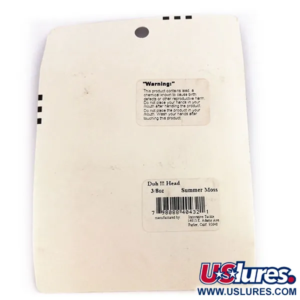 DUH!!! Head jig heads Kit, Oliva / Rosso, 11g, Amo Offset, #9818