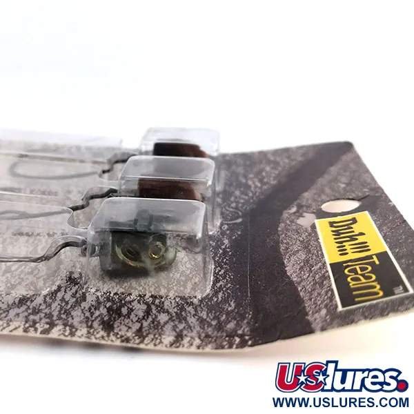 DUH!!! Head jig heads Kit, Oliva / Rosso, 11g, Amo Offset, #9818