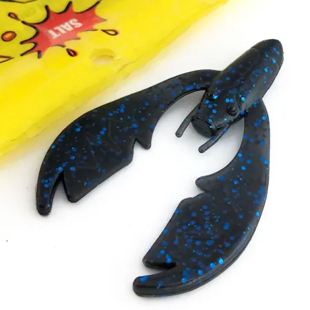 NetBait Paca Chunk Sr Esca siliconica, Black Blue Flake, 7,5cm, Sale, #9821