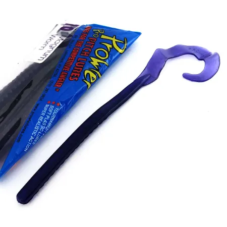 Prowler Magnum Worm Esca siliconica, Viola, 20cm, Ribbon Tail, #9824