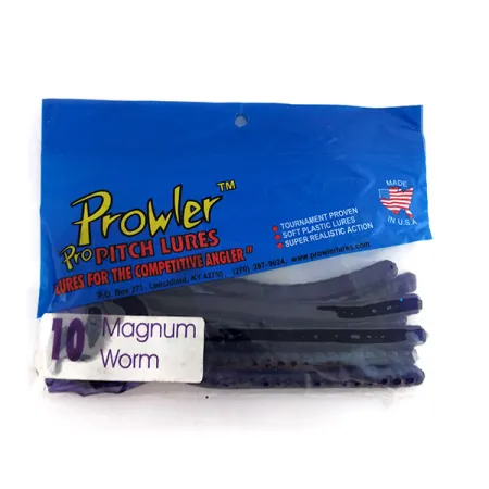 Prowler Magnum Worm 7pcs esca siliconica