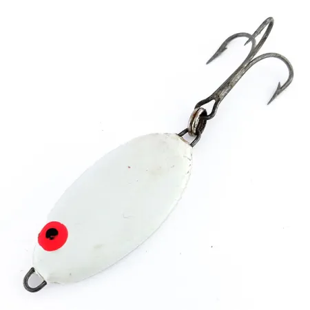 Bomber Slab Spoon Ondulante, Bianco / Rosso, 21g, Jigging, #9830