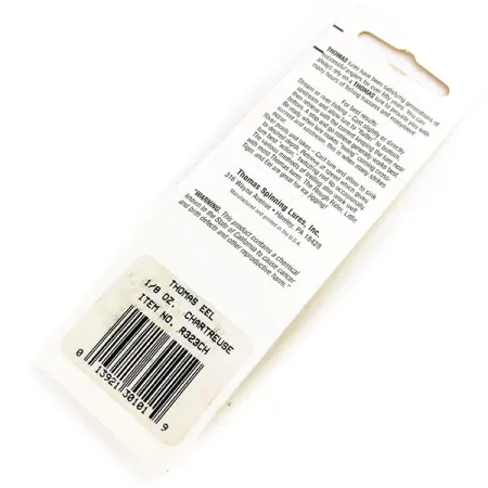 Thomas EEL Ondulante, Chartreuse, 4g, Finitura neon, #9837