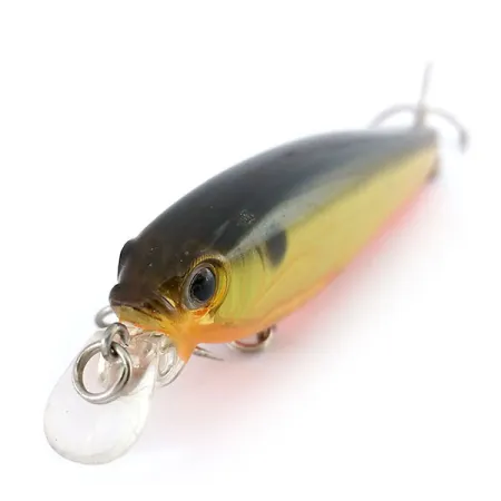 Yo-zuri 3D Minnow Suspender, Oro-Arancio, 7g, Prisma Interno, #9842