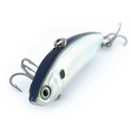 YO-ZURI Crystal VIBE Esca Lipless, Argento/Blu, 12g, Vibration, #9843