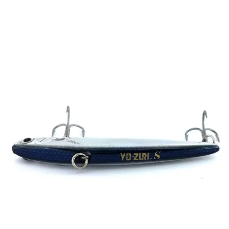 YO-ZURI Crystal VIBE Esca Lipless, Argento/Blu, 12g, Vibration, #9843