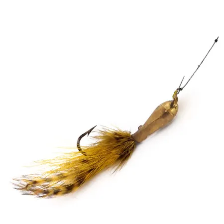 South Bend Dart-Oreno Ondulante, Ottone, 21g, Coda Piumata, #9848