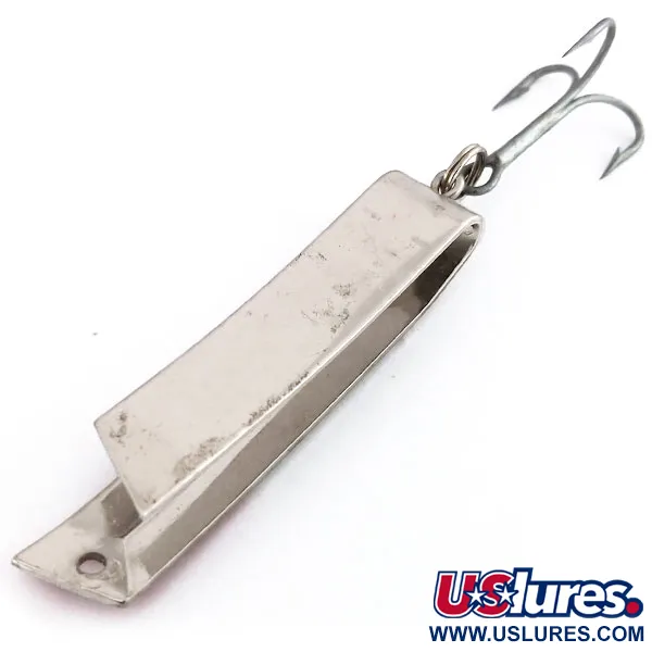 Luhr Jensen Super-Duper 509 Ondulante, Nichel/Rosso, 11g, Forma U, #9852