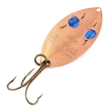 Horrocks-Ibbotson Wobbler Ondulante, Rame/Blu, 23g, Perle Vetro, #9866