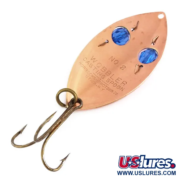 Horrocks-Ibbotson Wobbler Ondulante, Rame/Blu, 23g, Perle Vetro, #9866