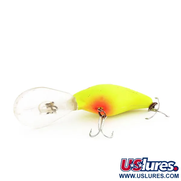 Mann's 15+ Crankbait Profondità, Chartreuse, 14g, Glow, #9868
