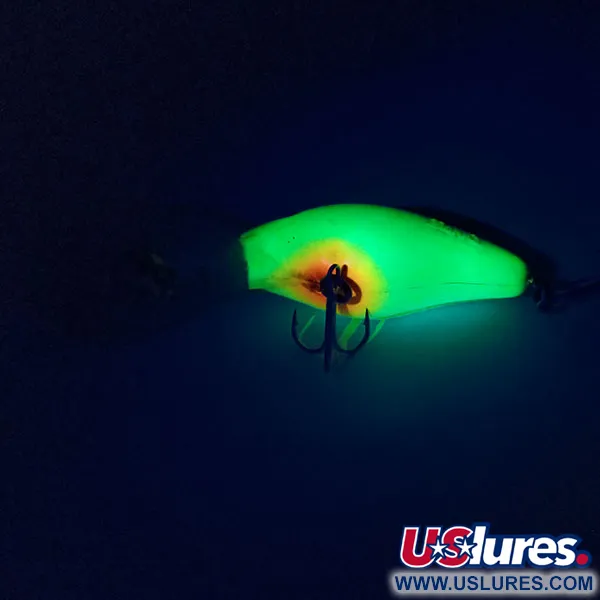 Mann's 15+ Crankbait Profondità, Chartreuse, 14g, Glow, #9868
