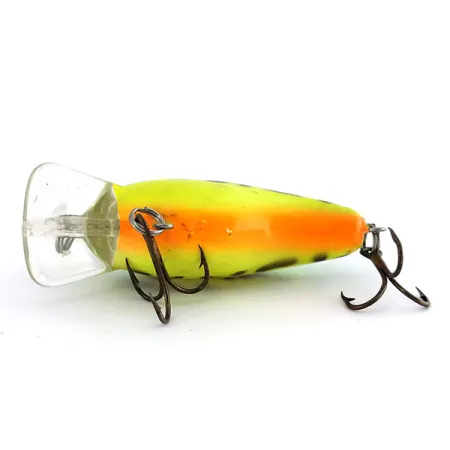 Bandit Rackit Squarebill UV Crankbait, Fire Tiger, 7g, UV-attivo, #9869