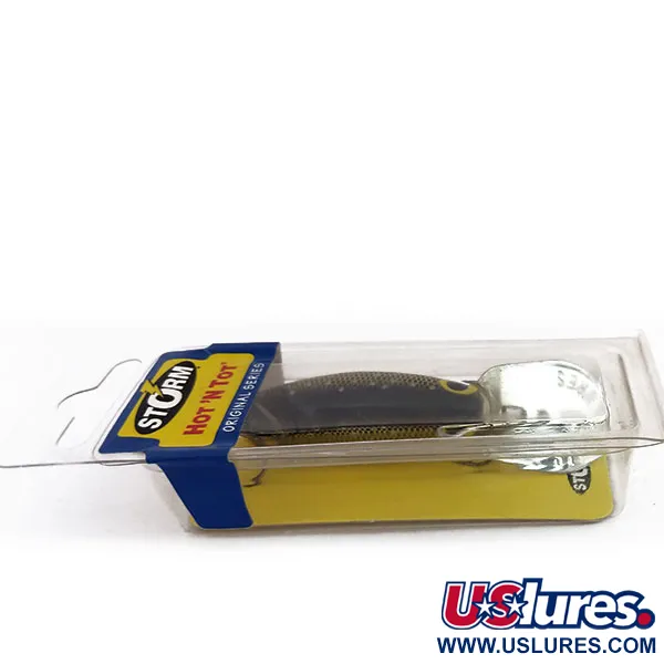 Storm Original Hot'N'Tot Esca, Oro/Nero, 6.5g, Paletta Metallo, #9876