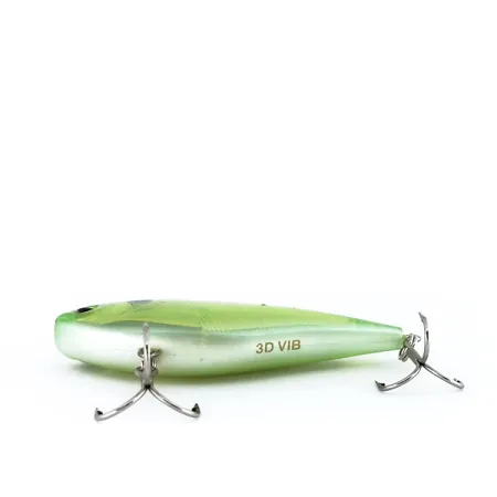 Yo-Zuri 3D VIB Lipless Crankbait, Verde, 12g, Effetto Prisma 3D, #9889