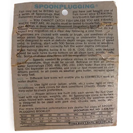 Buck Perry Spoonplug, Giallo/Arancio, 21g, Profondità 1.2-1.8m, #9900