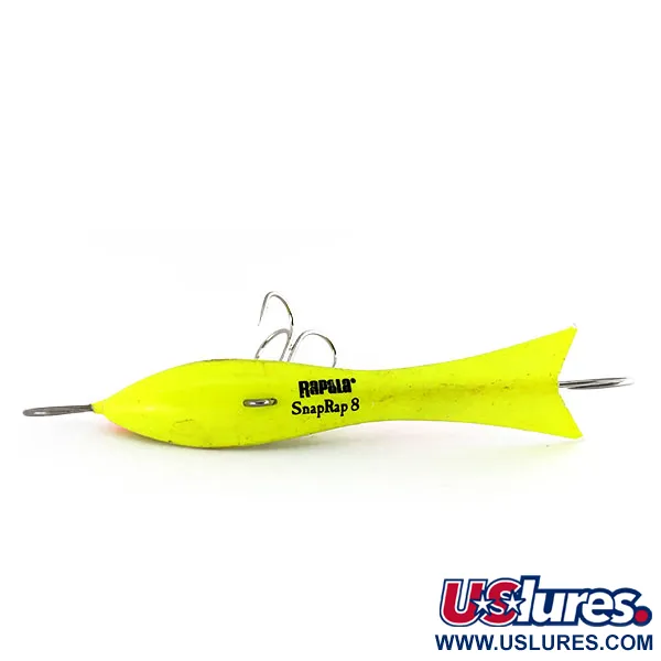 Rapala Snap Rap 8 Jigging, Giallo/Nero/Rosso, 21g, Pinna Coda, #9905