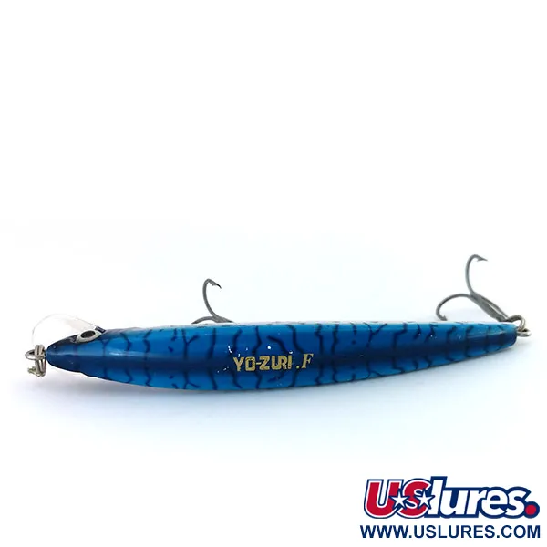 Yo-Zuri Crystal Minnow (F) Minnow, Blue/Silver, 7.5g, Galleggiante, #9913