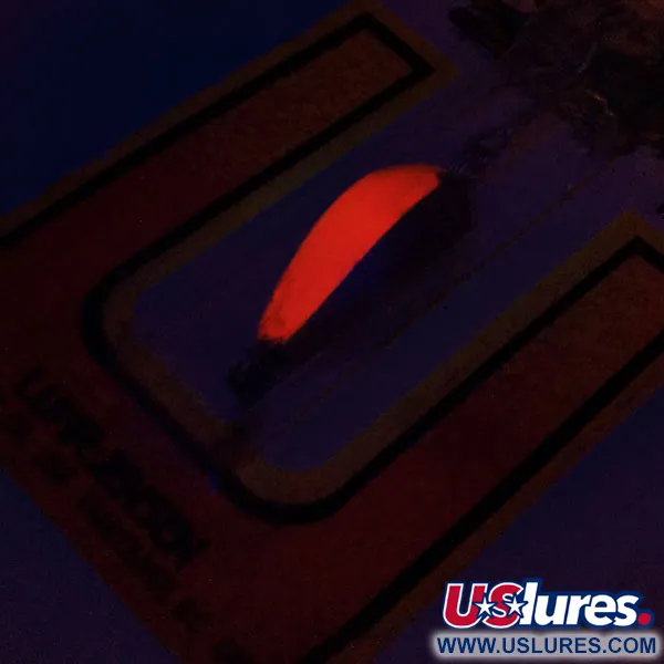 Luhr Jensen Lil' Kroc (Krocodile Stubby) Ondulante, Nickel/Rosso, 4.5g, #9914