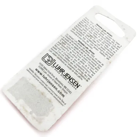 Luhr Jensen Krocodile Ondulante, Nichel / Rosso, 7g, Robusto, #9920