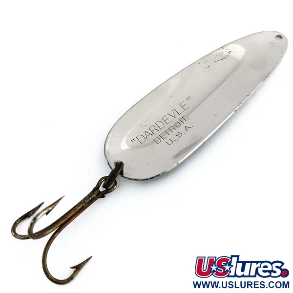 Eppinger Dardevle (1950s) Detroit Ondulante, Nero/Bianco, 28g, #9931