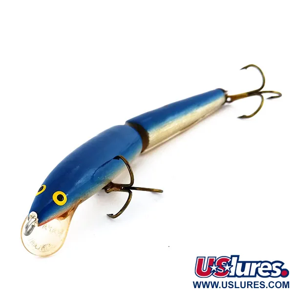 Rapala Jointed J-11 Esca Snodata, Blu/Argento, 9g, Balsa, #9935