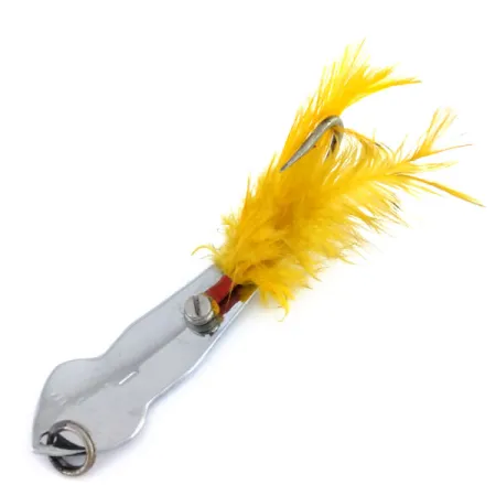 Tony Accetta Pet Spoon 15 Ondulante, Nickel, 14g, Piume, #9936