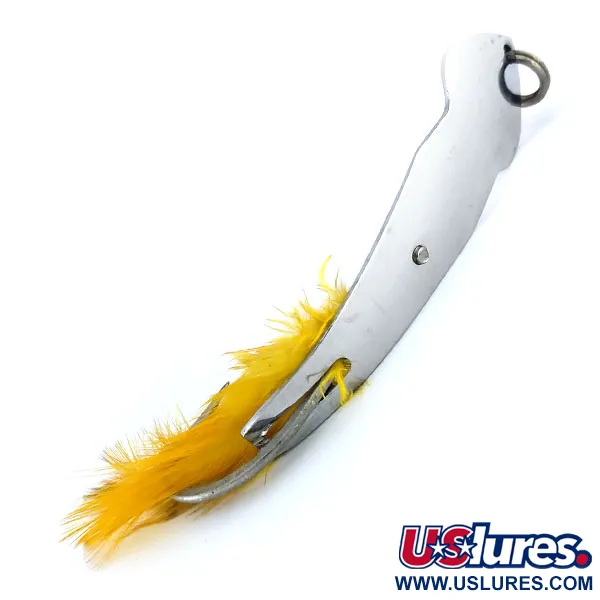 Tony Accetta Pet Spoon 15 Ondulante, Nickel, 14g, Piume, #9936