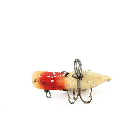 Luhr Jensen Hot Shot 70 Artificiale, Bianco/Rosso/Oro, 1.7g, #9963