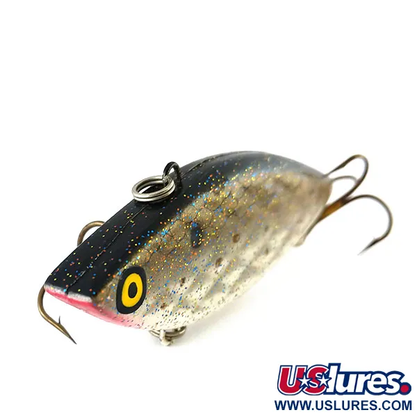 Strike King Diamond Shad Lipless Crankbait, Bianco/Grigio, 14g, #9970
