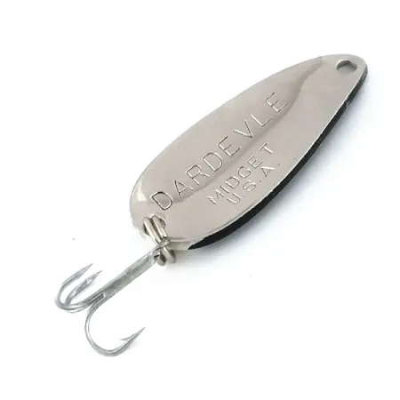 Eppinger Dardevle Midget Ondulante, Nero/Bianco/Nickel, 6g, #9978