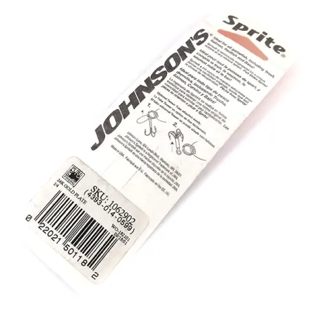 Johnson Sprite Cucchiaino, Oro (Placcato 24K), 7g, Red Teaser, #9995